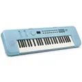 Produktbild: RockJam 49-Tasten-USB-Tastatur, Klavier, Babyblau
