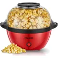 Produktbild: Popcornmaschine, 3,5L, elektrisch, Popcorn Maker, Antihaft, für Zuhause