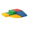 Produktbild: IGLU SOFT PLAY Corner Climber 5 pcs Softbausteine Riesenbausteine Schaumstoffbausteine Großbausteine (Multicolor)