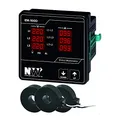 Produktbild: NWP EM-100D NW Einbaumessgerät für Strom (1A-100A), Spannung und Frequenz, 3-phasig, schwarz