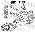 Produktbild: Für FEBEST ND-J10R REAR SHOCK ABSORBER REBOUND NISSAN QASHQAI J