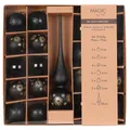 Produktbild: MAGIC by Inge - Weihnachtskugeln Set 19-teilig Ebony Black, mit Christbaumspitze und Kugeln, Christbaumschmuck Glas