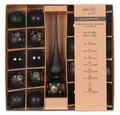 Produktbild: MAGIC by Inge Weihnachtsbaumkugel, Weihnachtskugeln Glas 5-6cm mit Spitze 19er Set - Ebony Black