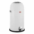 Produktbild: Wesco Kickmaster Treteimer, Abfalleimer, Mülleimer, Stahlblech, Weiß Matt, 33 L