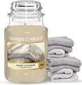 Produktbild: Yankee Candle Duftkerze Warm Cashmere groß Glas 150h Brenndauer 623g