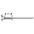 Produktbild: 1.000 Stück Gesipa Blindniet Alu Standard Flachrundkopf 6 x 20 mm 1454065