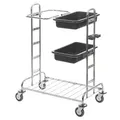 Produktbild: VERMOP Variant 23 Reinigungswagen, verchromt 10663UN , Maße: 96 x 105 x 52
