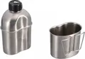 Produktbild: Origin Outdoors Edelstahl Feldflasche, mit Becher Größe 1200 ml