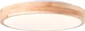 Produktbild: BRILLIANT moderne LED Deckenleuchte SLIMLINE |  Deckenlampe mit nachhaltigem Holz | Ø  34cm | 14W 1300 Lumen 3000 - 4000 Kelvin durch Wandschalter einstellbar | Metall/Holz/Kunststoff