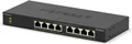 Produktbild: Netgear 300 Series GS308LP - Switch - Wesentliches - unmanaged - 8 x 10/100/1000 (PoE+) (GS308LP-100EUS)