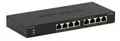 Produktbild: Netgear ProSAFE GS300 Desktop Gigabit Switch 8x RJ-45 60W PoE+ - GS308LP-100EUS