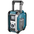 Produktbild: Makita MR007 Baustellenradio FM UKW DAB+ Stereo Bluetooth AUX blau/schwarz