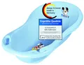 Produktbild: KiNDERWELT Babywanne 84 cm - Baby Badewanne mit Disney Micky Maus Motiv - BPA-Frei - Wanne zum Baden für Babys und Neugeborene - blau