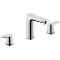 Produktbild: Duravit - Wave 3-loch Waschtischarmatur, Ausladung 129 Mm, Mit