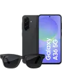 Produktbild: Samsung Galaxy A36 5G 128 GB Awesome Black + Ray-Ban Meta Wayfarer Matte Black / Grey