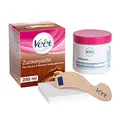 Produktbild: Veet Zuckerpaste Vanilleblüte für Gesicht & Körper, inkl. Zubehör