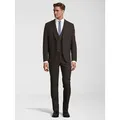Produktbild: SteffenKlein Anzug Slim-Fit (3-tlg) braun|grau 48