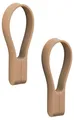 Produktbild: Zone Denmark Loop Handtuchklammern, Handtuchaufhänger, Magnetische Handtuchclips, Klammern/Clips für Handtücher und Geschirrtücher, 9 cm, 2 Stück, Mandarine (Orange)