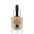 Produktbild: Catrice Mini HD Liquid Coverage Foundation, Make Up, Nr. 040 Warm Beige, für Misch- und unreine Haut, langanhaltend, matt, vegan, ölfrei, wasserfest (10ml)
