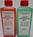 Produktbild: Lasama Pufferlösung / Eichlösung Set je 100 ml pH4 + pH7, Kalibrierlösung