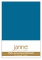 Produktbild: Janine Spannbetttuch 5007 Mako Jersey 140/200 bis 160/200 cm denimblau Fb. 62
