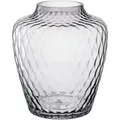 Produktbild: LEONARDO HOME Giulia Vase • 1 Stück • Blumenvase aus grauem Glas • ⌀8,5 cm • Stilvolle Vase mit haptischer Optik • Glasvase für kreative Blumensträuße • Zeitloses Design • Höhe 20 cm • grau • 055284