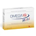 Produktbild: Omega IQ Mini - Omega3 Fettsäuren DHA und EPA in Phospholipid Form bei Stress und Konzentrationsschwäche