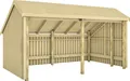 Produktbild: Plus Gartenhaus Multi 2 Module 445 x 258 cm natur