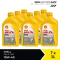 Produktbild: Shell Helix HX6 10W-40 VW 501 01 MB 229.3 API SN Motoröl 7x1 Liter = 7 Liter