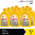Produktbild: Shell Helix HX6 10W-40 VW 501 01 MB 229.3 API SN Motoröl 10x1 Liter = 10 Liter