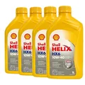 Produktbild: SHELL Helix HX6 10W-40 Motoröl MB 229.3, VW 501 01, Renault RN0700, 4x1 Liter