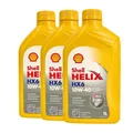 Produktbild: SHELL Helix HX6 10W-40 Motoröl MB 229.3, VW 501 01, Renault RN0700, 3x1 Liter