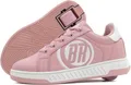 Produktbild: BREEZY ROLLERS Schuhe mit Rollen für Kinder I Rollschuhe-Sneaker Kids I Von Kinder Straßen-Schuhen zu Rollschuh in wenigen Sek. I Patentiertes Klick-System I Turnschuhe mit Rollen für Mädchen & Jungen