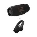 Produktbild: JBL Set - mit Charge 6 Lautsprecher mit integrierter Powerbank + Live 670NC - On-Ear Kopfhörer