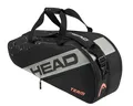 Produktbild: Head Tennis-Racketbag Team Racquet Bag M (Schlägertasche, 2 Hauptfächer) 2024 schwarz/grau 6er