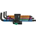 Produktbild: Wera Winkelschlüsselsatz 950/9 Hex-Plus Multicolour Innensechskant 9-tlg.