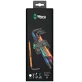 Produktbild: WERA 950 SPKL/9 SM N Multicolor Winkelschlüsselsatz, 9-teilig, Hex Plus Profil