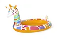 Produktbild: Bestway Planschbecken Groovy Giraffe, (Packung, 1-tlg., 266 x 157 x 127 cm), Inkl. Wassersprüher