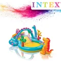 Produktbild: Intex Dinoland Play Center Kinderpool mit Rutsche Wassersprüher Hüpfburg 57135