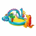 Produktbild: Intex 57135 Dino Play Center Kinder Aufstellpool Planschbecken 333 x 229 x 112cm