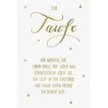 Produktbild: BSB Grußkarten Taufe - Glückwunschkarte im Format 11,5 x 17 cm mit Briefumschlag