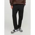 Produktbild: Jack & Jones Sweathose JPSTGORDON Jogpants mit Kordelzug und bequemem Schnitt unifarben, modisch, bequem, Baumwolle schwarz M