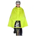Produktbild: Tatonka Bike Poncho S - Wasserdichter Fahrrad-Poncho mit Kapuze, Sichtfenster für das Fahrradlicht, Reflektoren und Eingriffen für die Hände - Größe S (safety yellow)