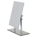 Produktbild: WENKO Kosmetik-Standspiegel Pinerolo - klappbar, Stahl, 23 x 27-35 x 10 cm, Silber