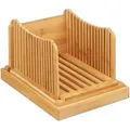 Produktbild: Relaxdays Brotschneidehilfe Bambus Natur Verstellbar Klappbar 19,5 cm x 23,5 cm x 31,5 cm 1,2 kg