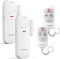 Produktbild: Fensteralarm Türalarm Einbruchschutz Kabellos 4 Modi Haus Geschäft 2er-Pack