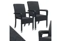 Produktbild: Juskys Gartenstuhl Yoro (4 St), stapelbar, modern, leicht und stabil