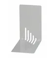 Produktbild: 2 Buchstützen 14 x 8,5 x 14cm grau Metall MAUL Buchstütze Buchständer