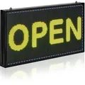 Produktbild: VEVOR programmierbare LED Zeichen P10 Vollfarbe flexibles digitales Scrolling Panel, DIY Anzeigetafel mit benutzerdefiniertem Textmuster und GIF & Bluetooth App Steuerung (670 x 350 x 55 mm)