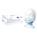 Produktbild: Maimed GmbH MaiMed® FM Comfort medizinischer OP Mundschutz, mit Gummizug, Gesichtsmaske nach EN 14683 Typ II, 3-lagig, 1 Box = 50 Stück, blau 00075503
